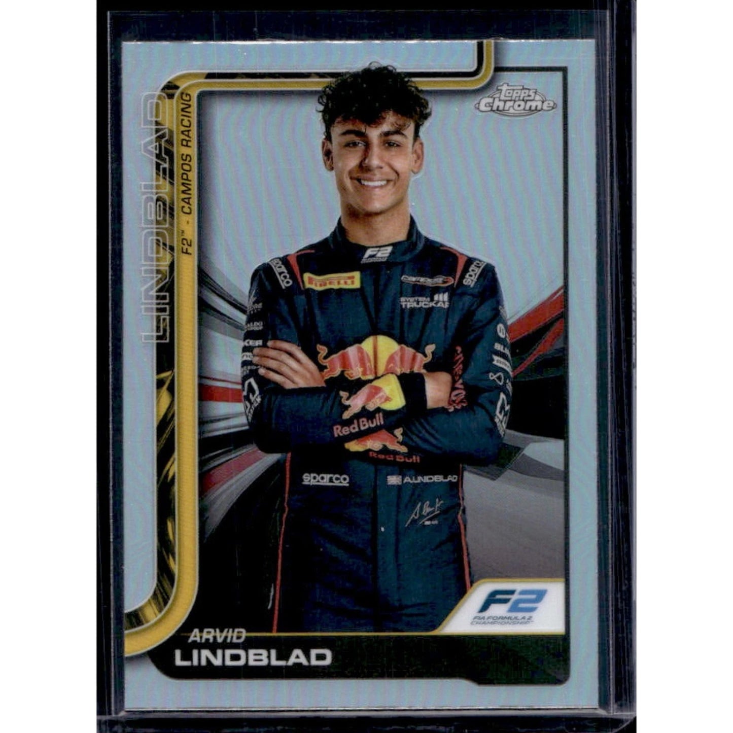 2025 Topps Chrome F1 Arvid Lindblad #23