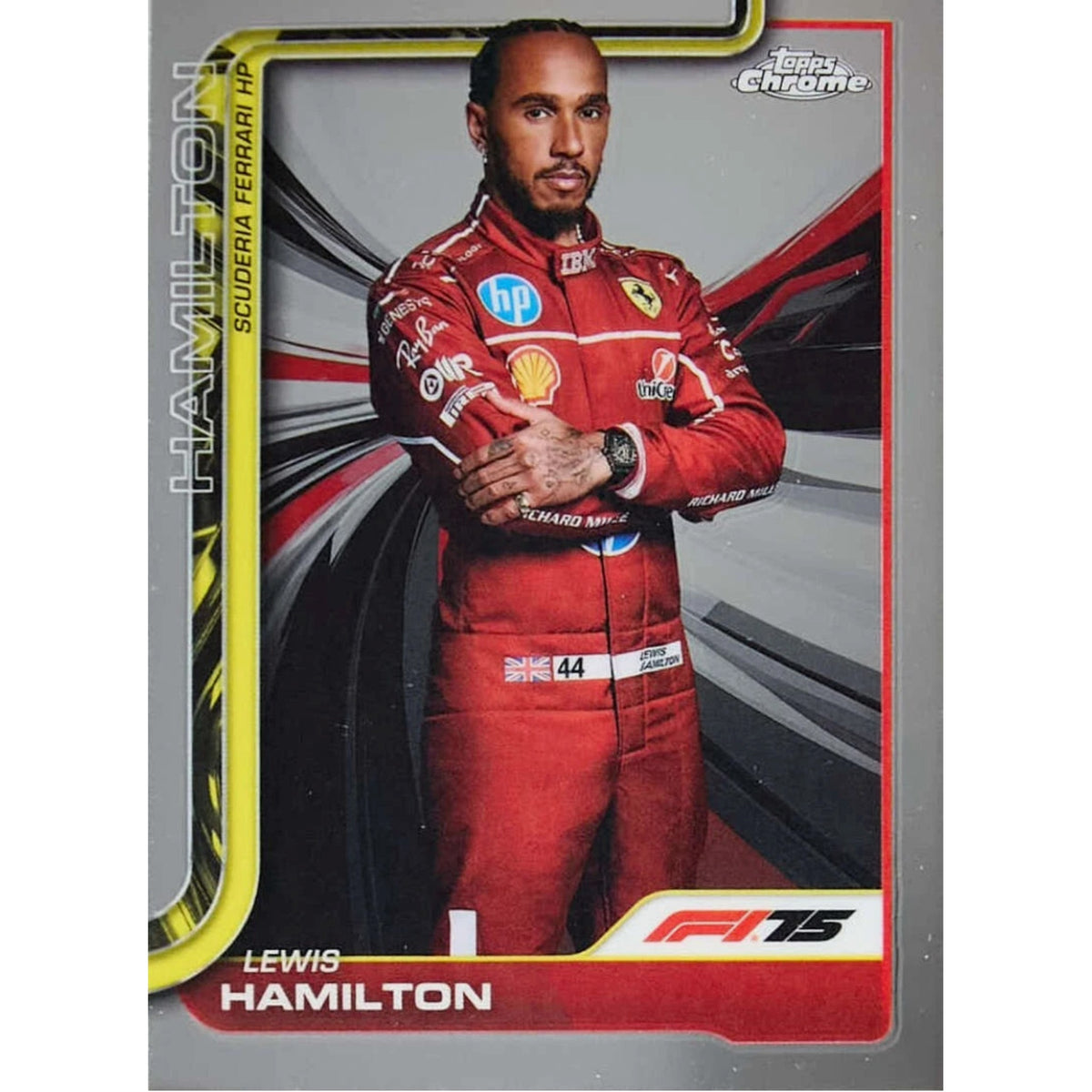 2025 Topps Chrome Formula 1 #4 Lewis Hamilton