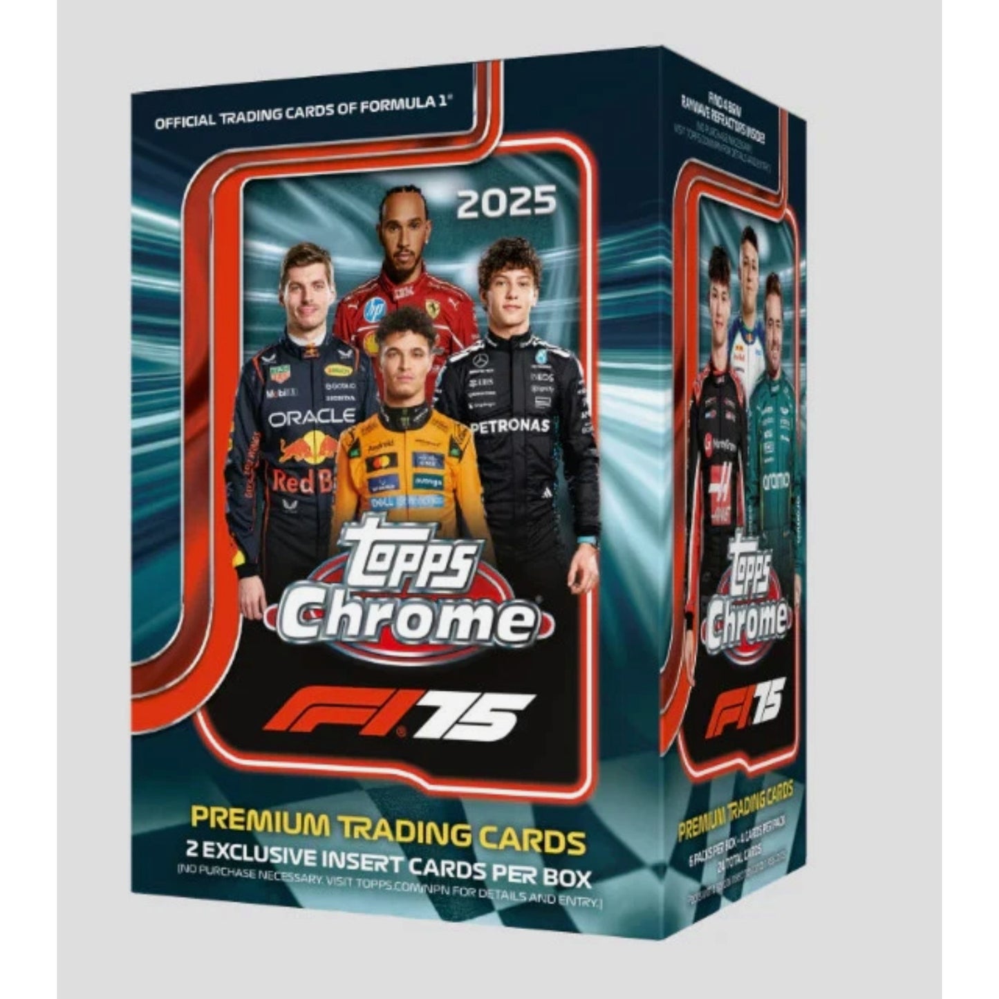 2025 Topps Chrome Formula 1 F1 Racing Blaster Value Box Sealed