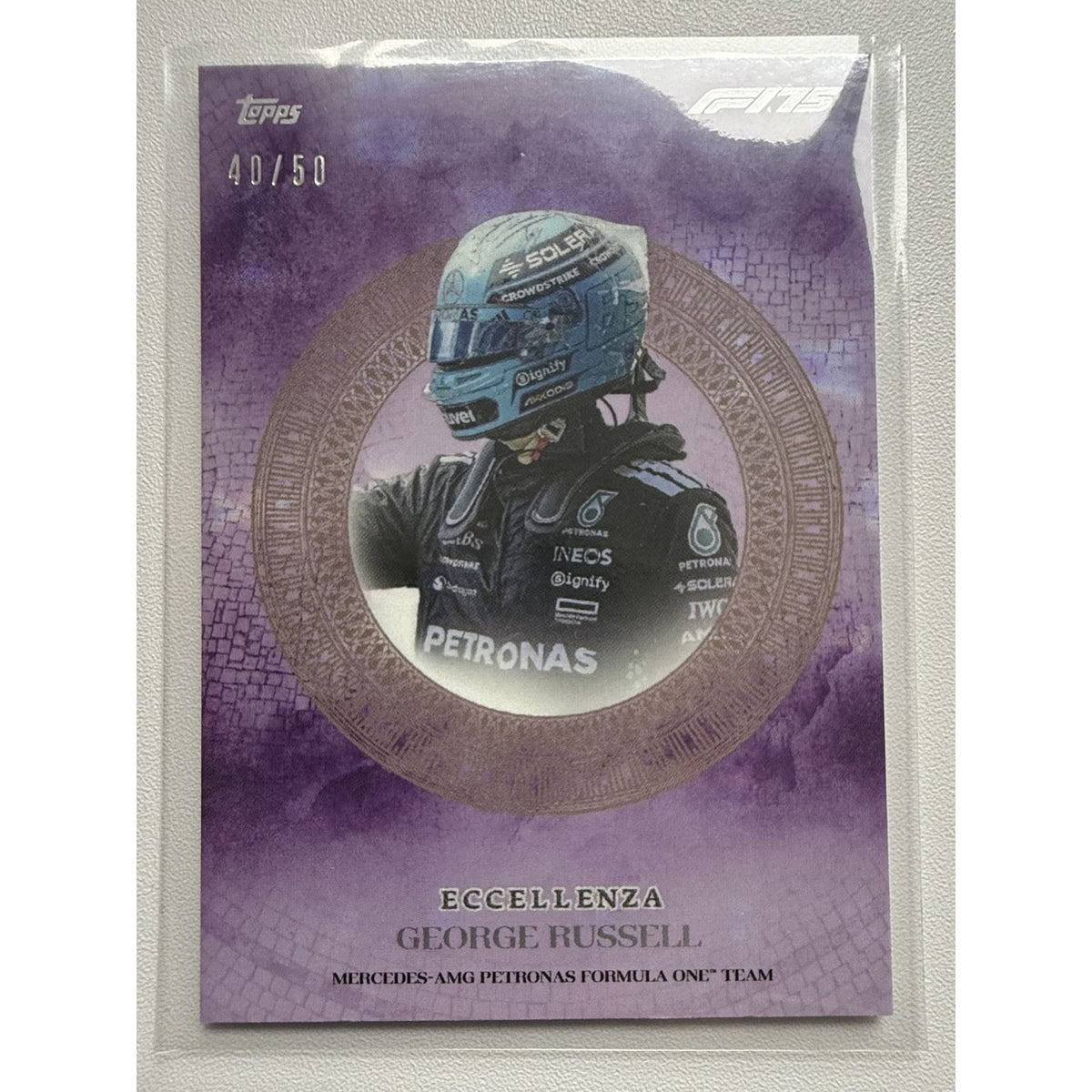 2025 Topps Eccellenza Formula 1 2025 George Russell #40/50