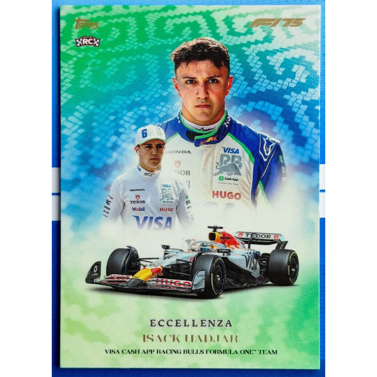 2025 Topps Formula 1 Eccellenza - Isack Hadjar - Trionfo Rookie Card