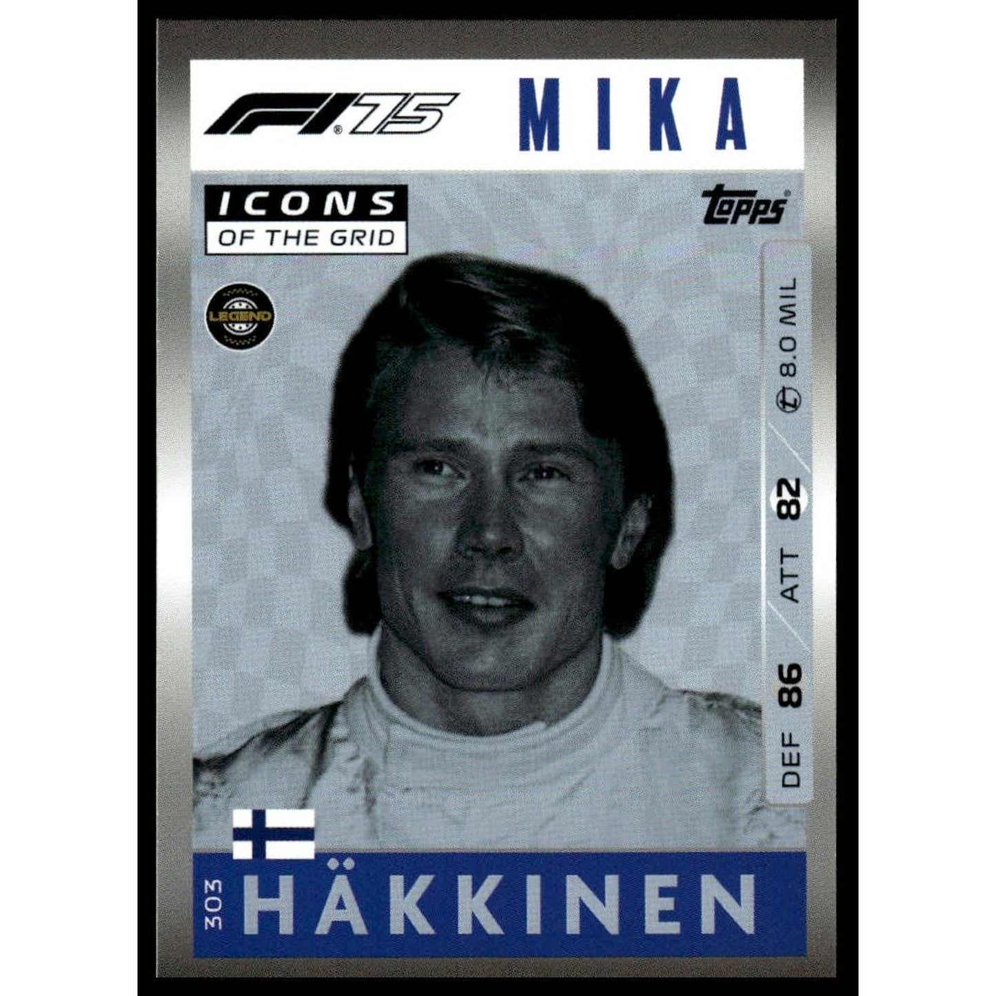 2025 Topps Turbo Attax F1 #303 Mika Hakkinen
