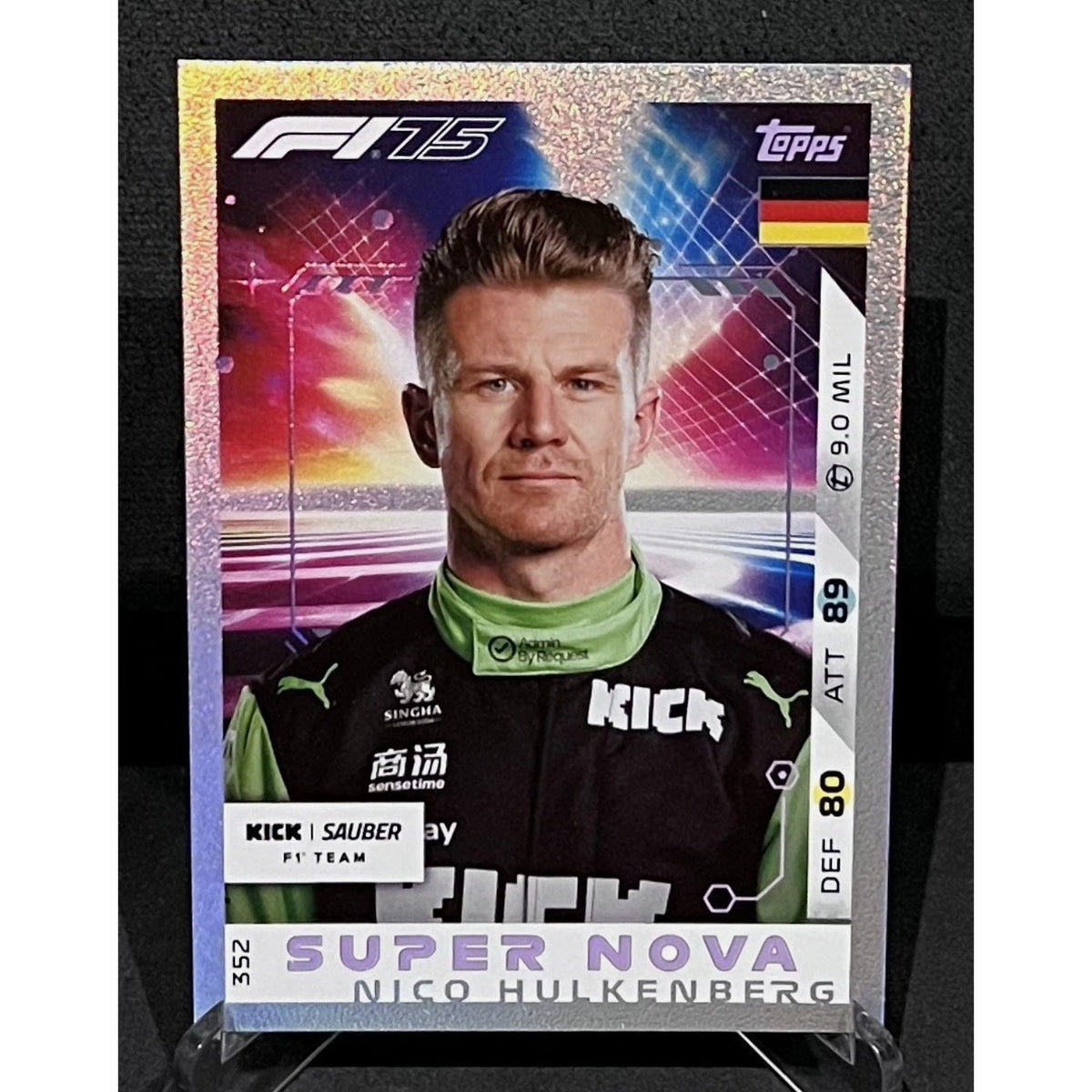 Topps F1 Turbo Attax 2025 - Super Nova NICO HULKENBERG #352 Kick Sauber