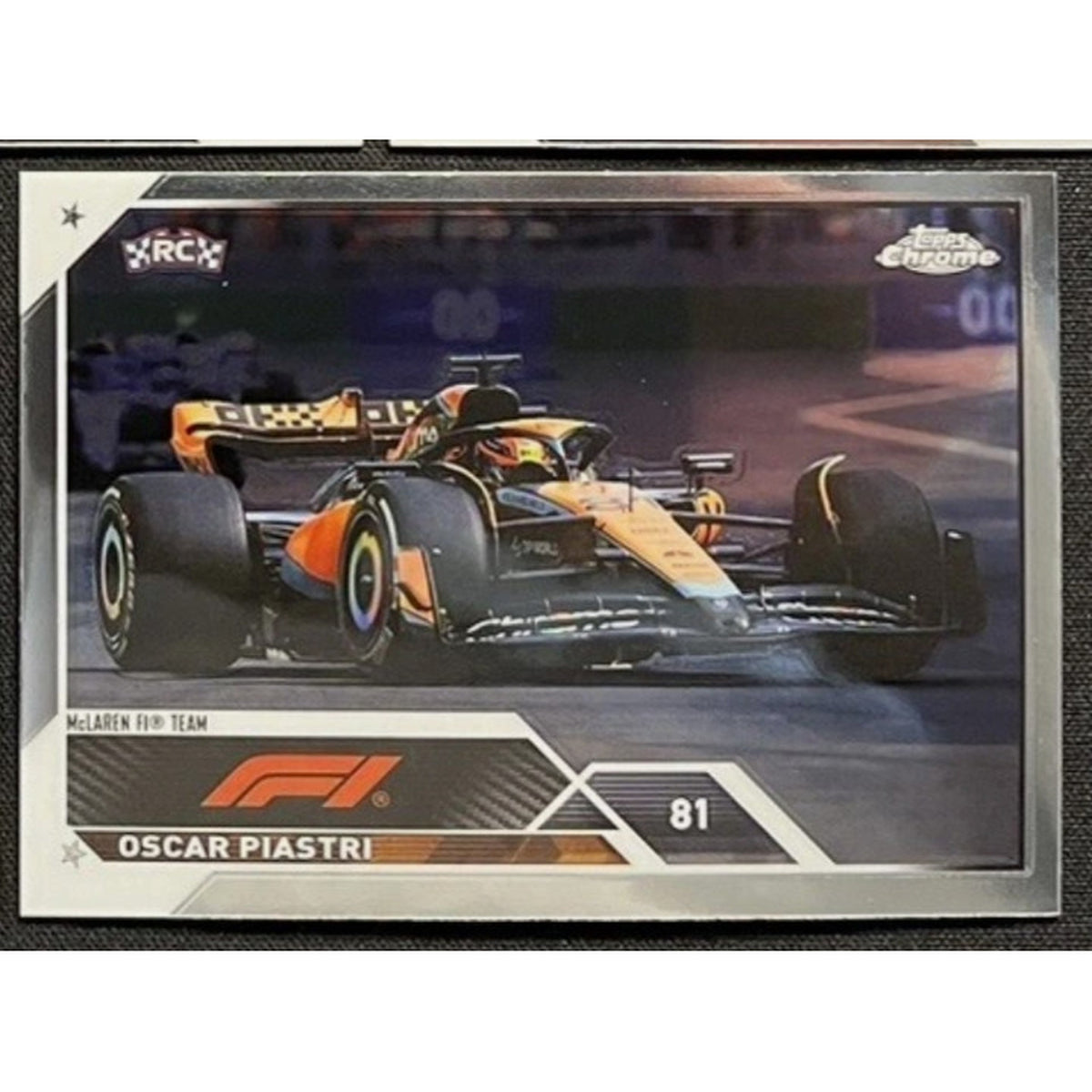 2023 Topps Chrome F1 OSCAR PIASTRI ROOKIE RC #113