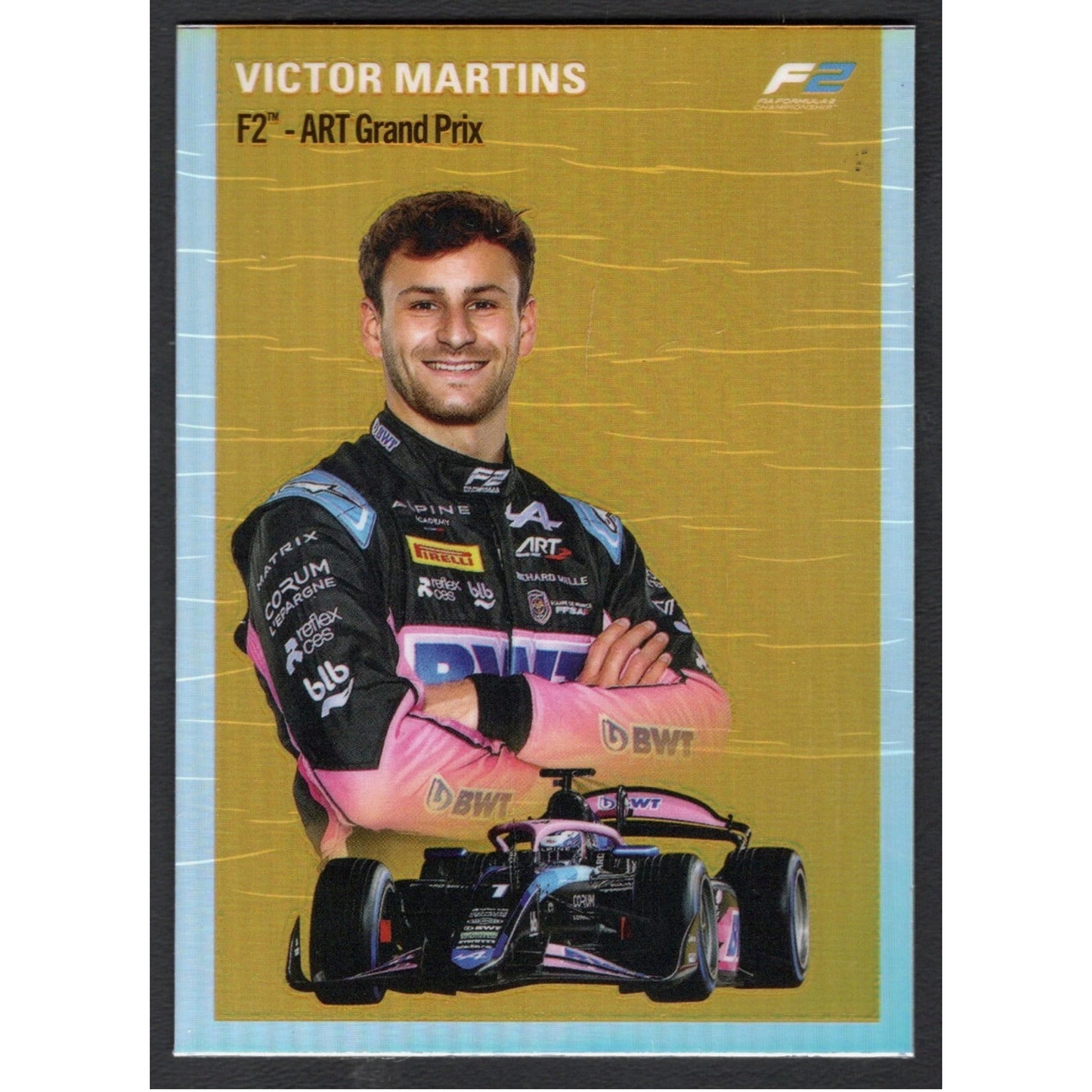 2024 TOPPS FORMULA 1 CHROME CARD - 1954-21 Victor MARTINS [ART GRAND PRIX] F2