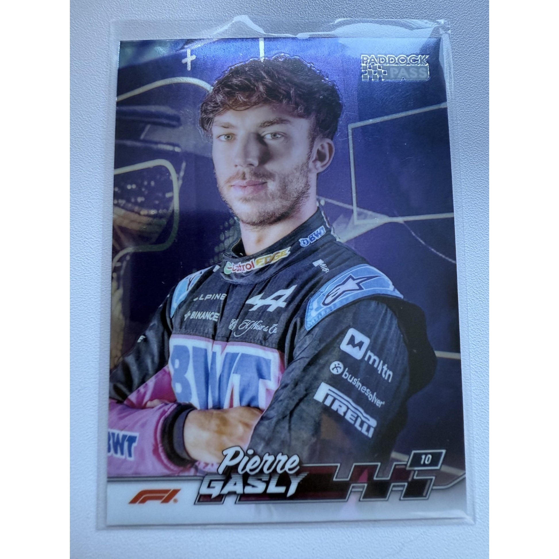 2024 Topps Paddock Pass Formula 1 Pierre Gasly #60