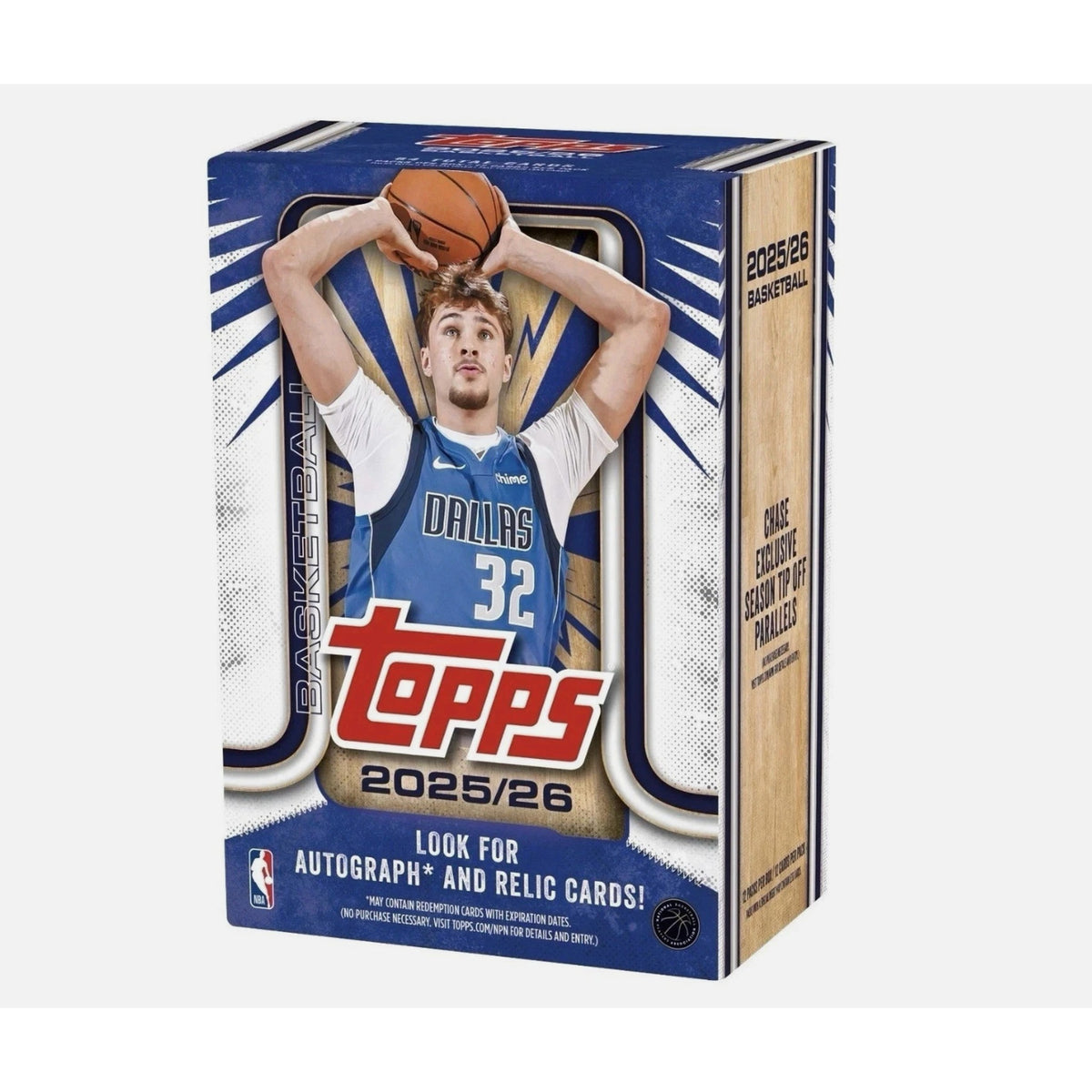 2025-26 TOPPS NBA BASKETBALL VALUE BOX SEALED! 7 packs. 12 cards per pack!