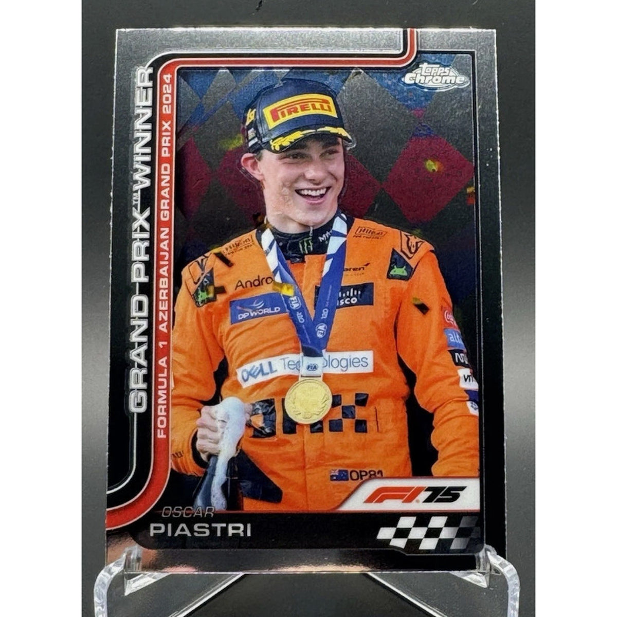 2025 Topps Chrome F1 - Oscar Piastri #109 McLaren 