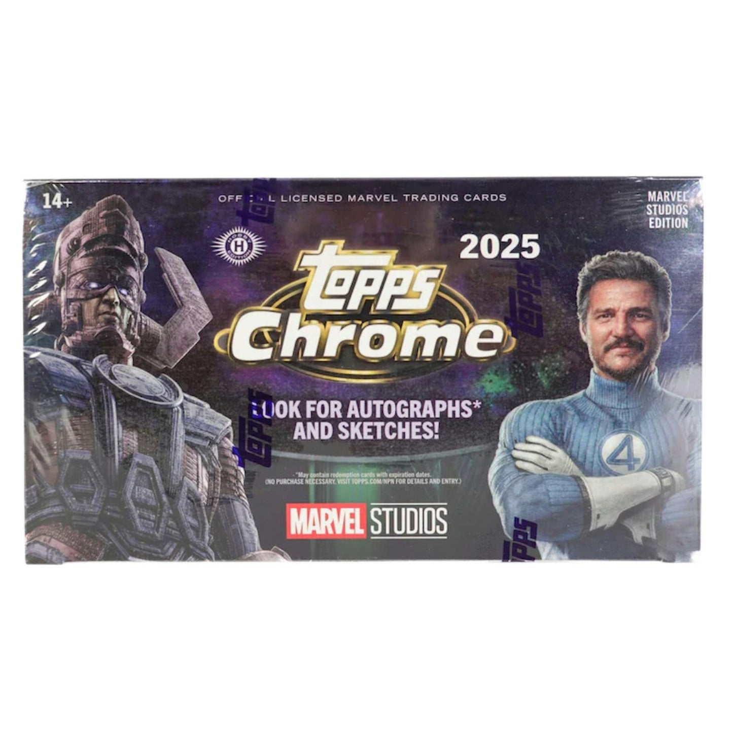 2025 Topps Chrome Marvel Studios Factory Sealed Hobby Box