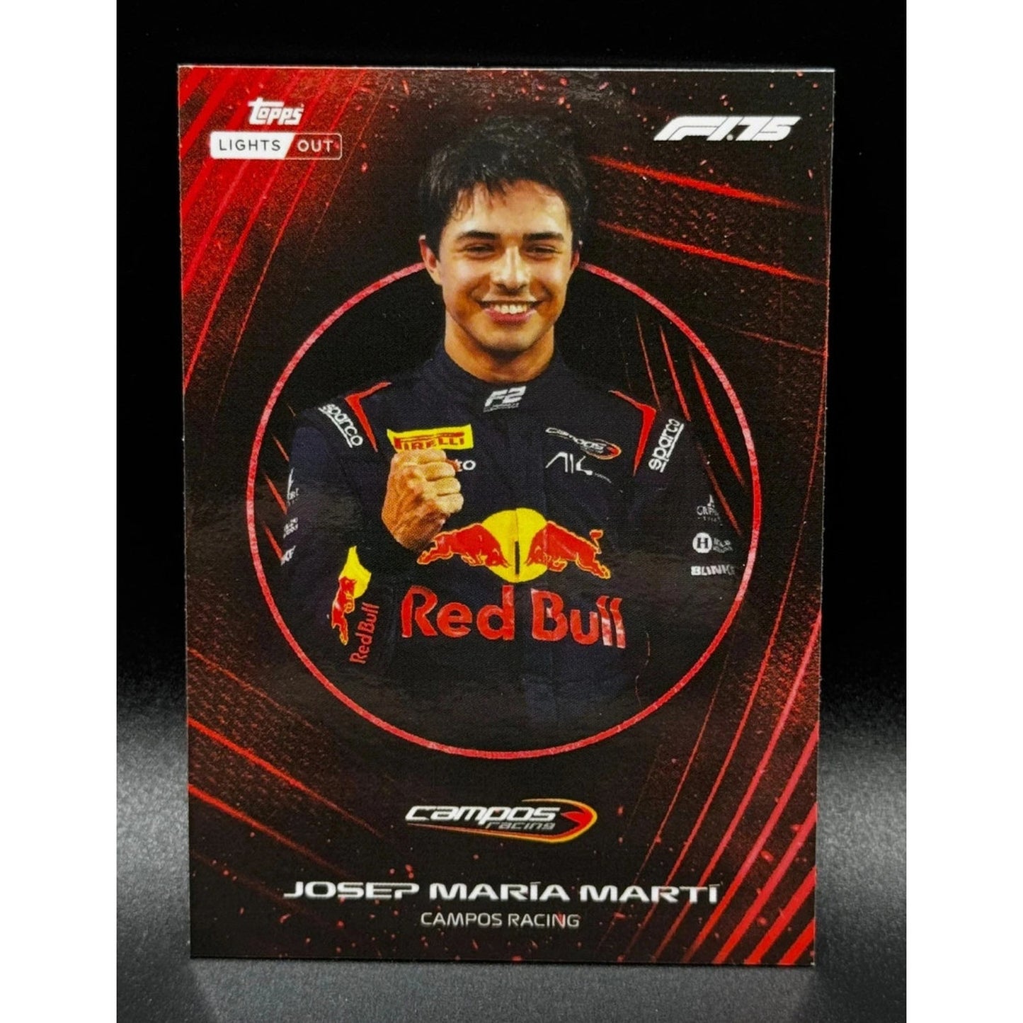 2025 Topps Formula 1 Lights Out Josep Maria Marti Next Gen F2
