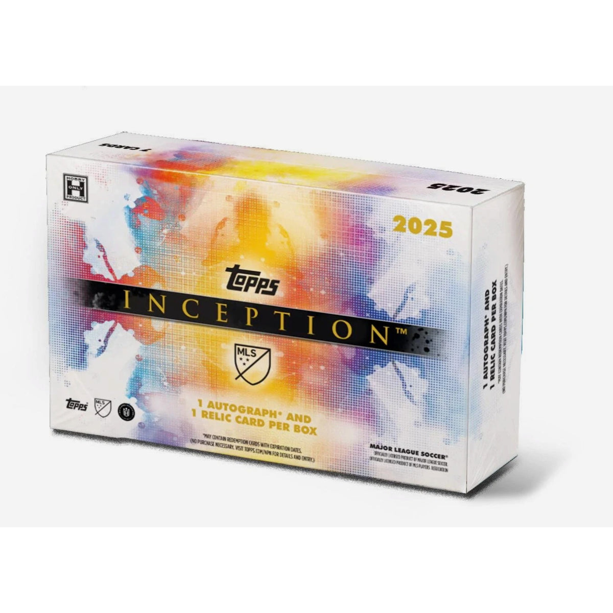2025 TOPPS INCEPTION MLS MAJOR LEAGUE SOCCER HOBBY BOX *MESSI:SUAREZ:IBRAHIMOVIC