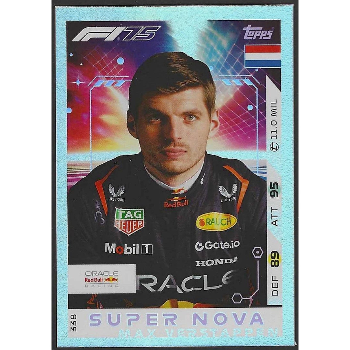 2025 Topps Turbo Attax #338 Max Verstappen Supernova