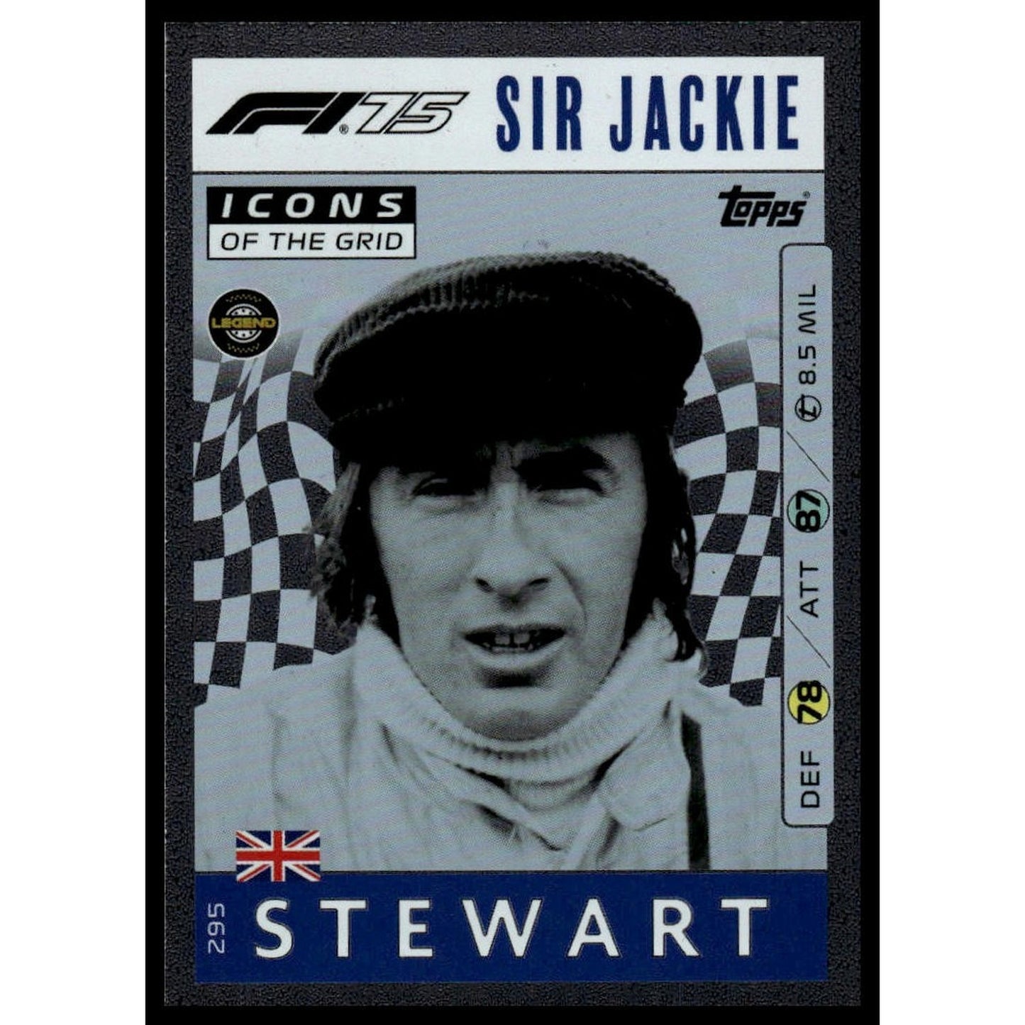 2025 Topps Turbo Attax F1 #295 Jackie Stewart
