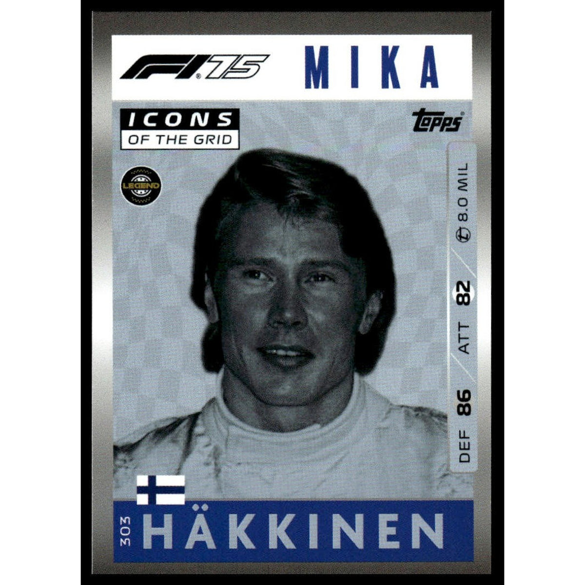 2025 Topps Turbo Attax F1 #303 Mika Hakkinen