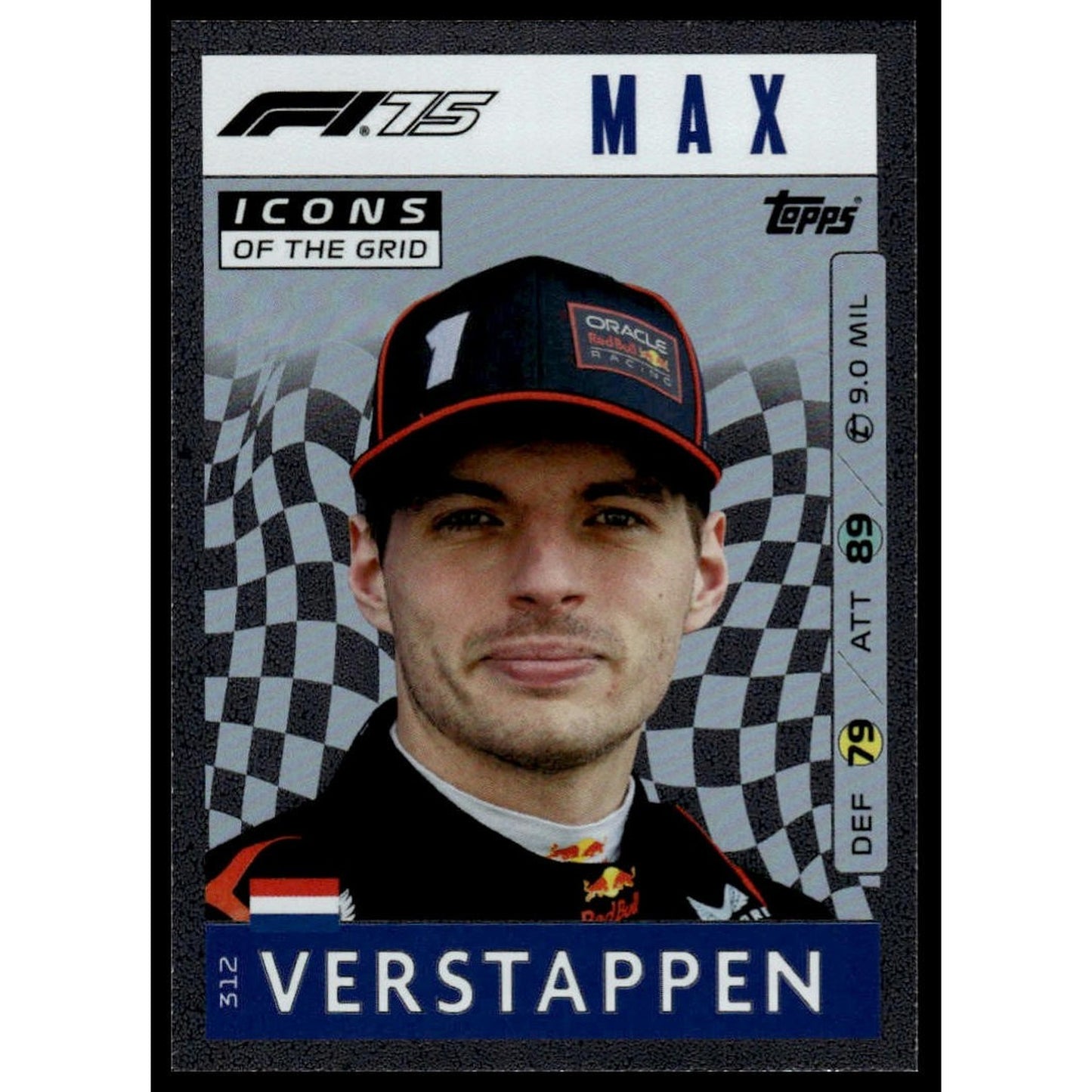 2025 Topps Turbo Attax F1 #312 Max Verstappen