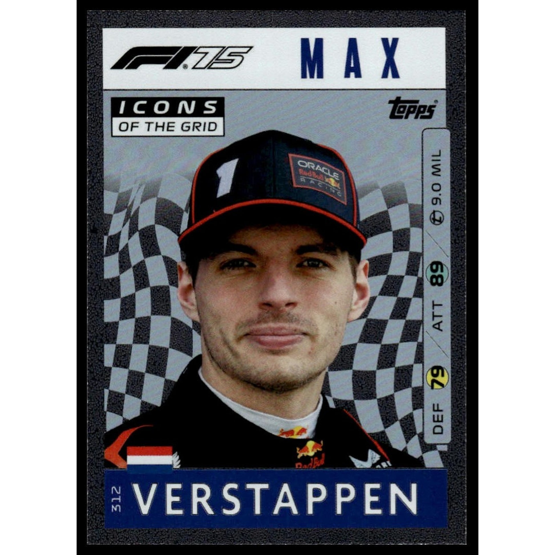 2025 Topps Turbo Attax F1 #312 Max Verstappen