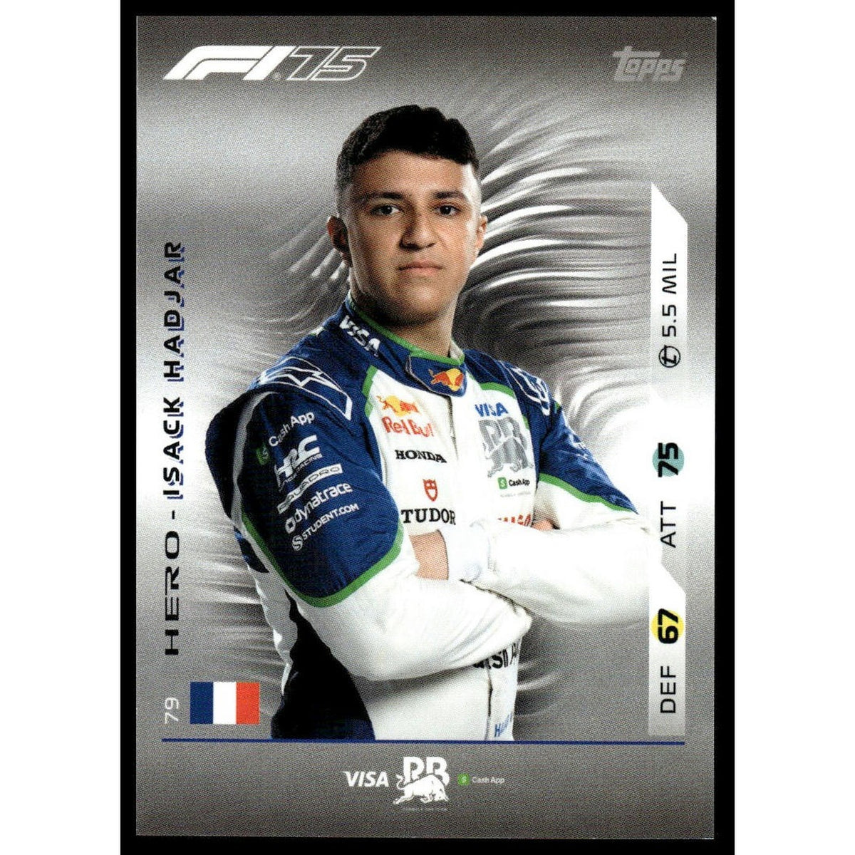 2025 Topps Turbo Attax F1 #79 Isack Hadjar