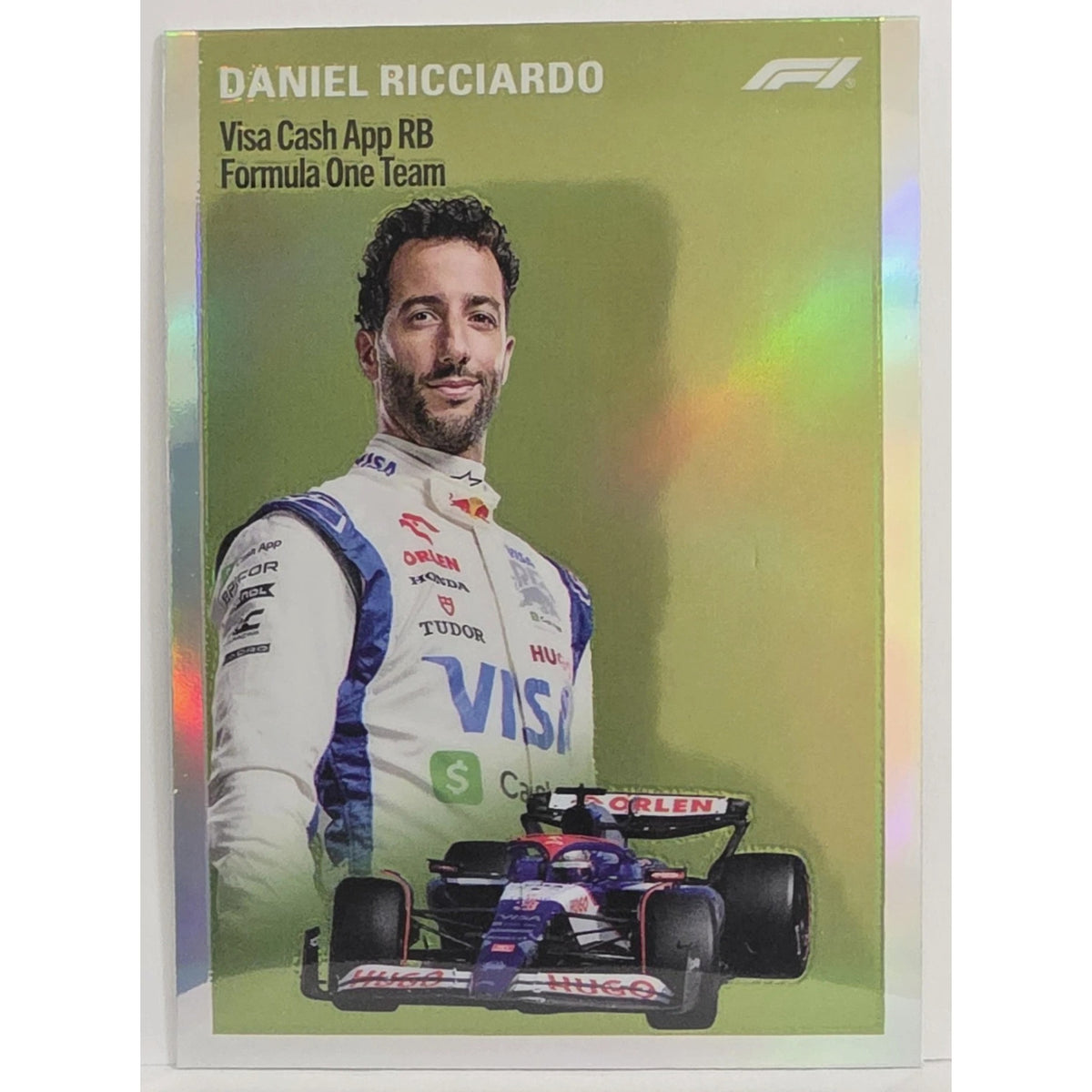 Daniel Ricciardo 1954-18 Green F1 Topps Chrome Visa Cash RB F1 Team
