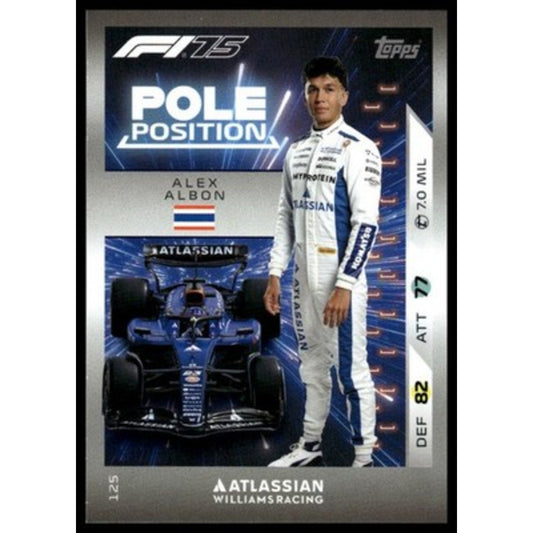2025 Topps Turbo Attax F1 #125 Alex Albon