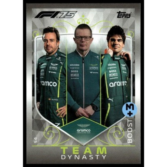 2025 Topps Turbo Attax F1 #54 Fernando Alonso / Andy Cowell / Lance Stroll