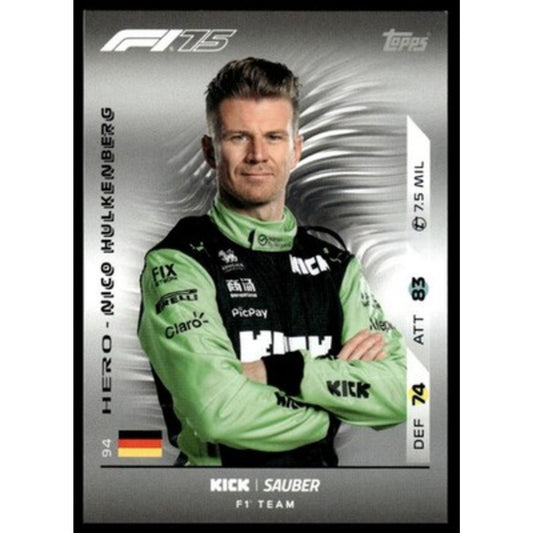 2025 Topps Turbo Attax F1 #94 Nico Hülkenberg