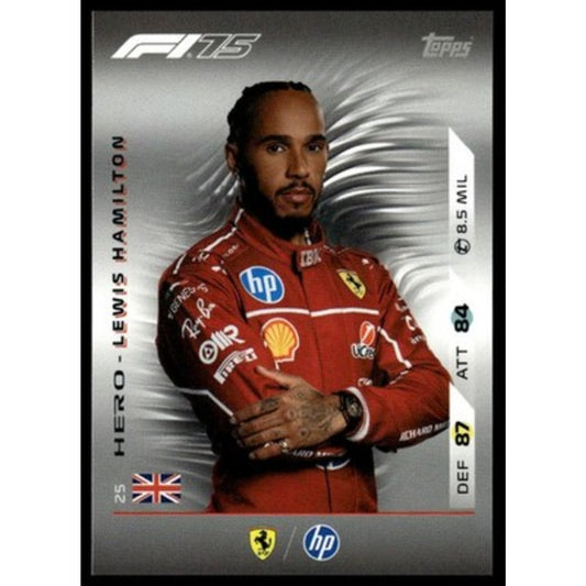 2025 Topps Turbo Attax F1 #25 Lewis Hamilton