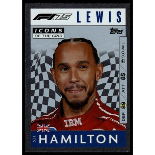 2025 Topps Turbo Attax F1 #311 Lewis Hamilton