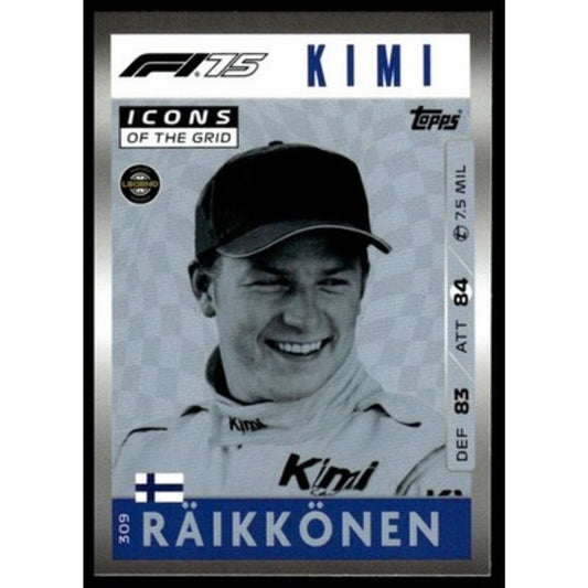 2025 Topps Turbo Attax F1 #309 Kimi Raikkonen