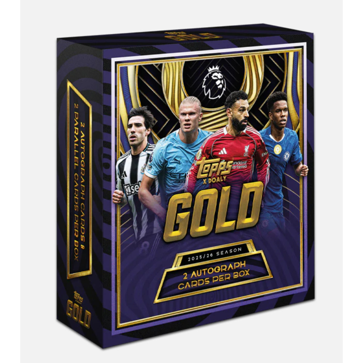 Topps Premier League Gold 2025/26 Sealed Box 2 Autographs + 2 Parallels per box!