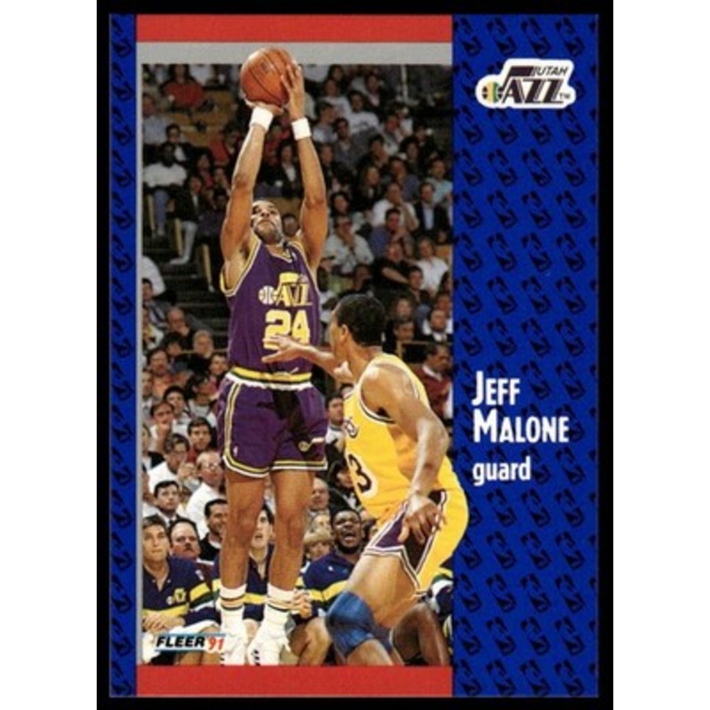 1991-92 Fleer #200 Jeff Malone