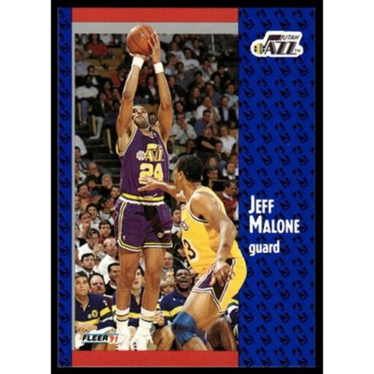 1991-92 Fleer #200 Jeff Malone