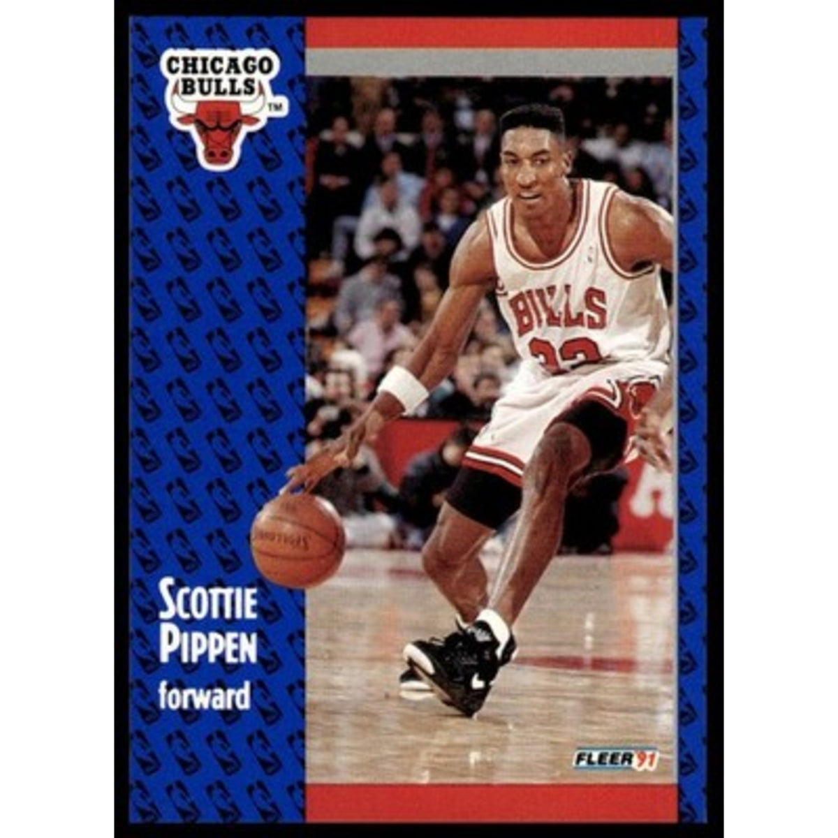 1991-92 Fleer #33 Scottie Pippen