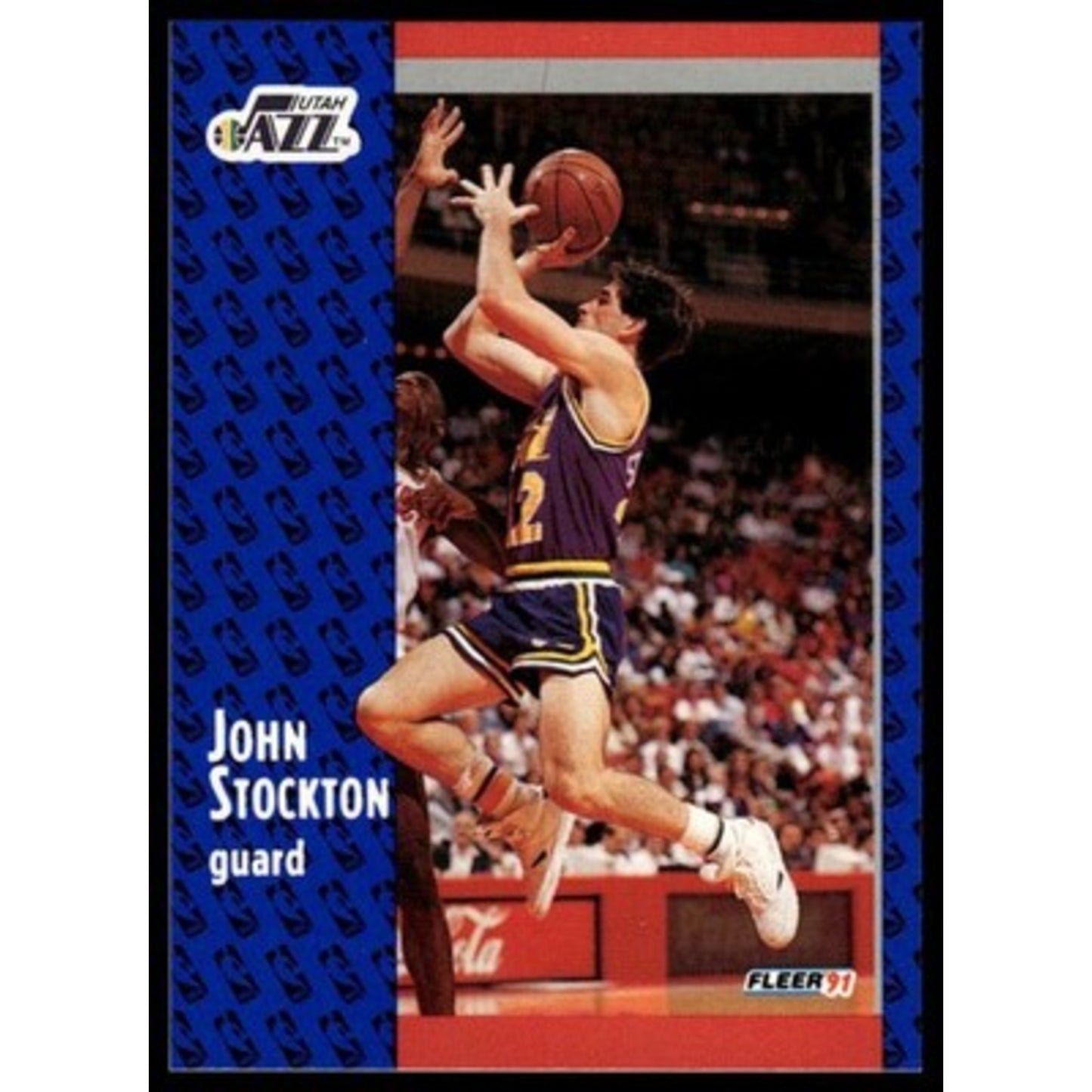 1991-92 Fleer #203 John Stockton