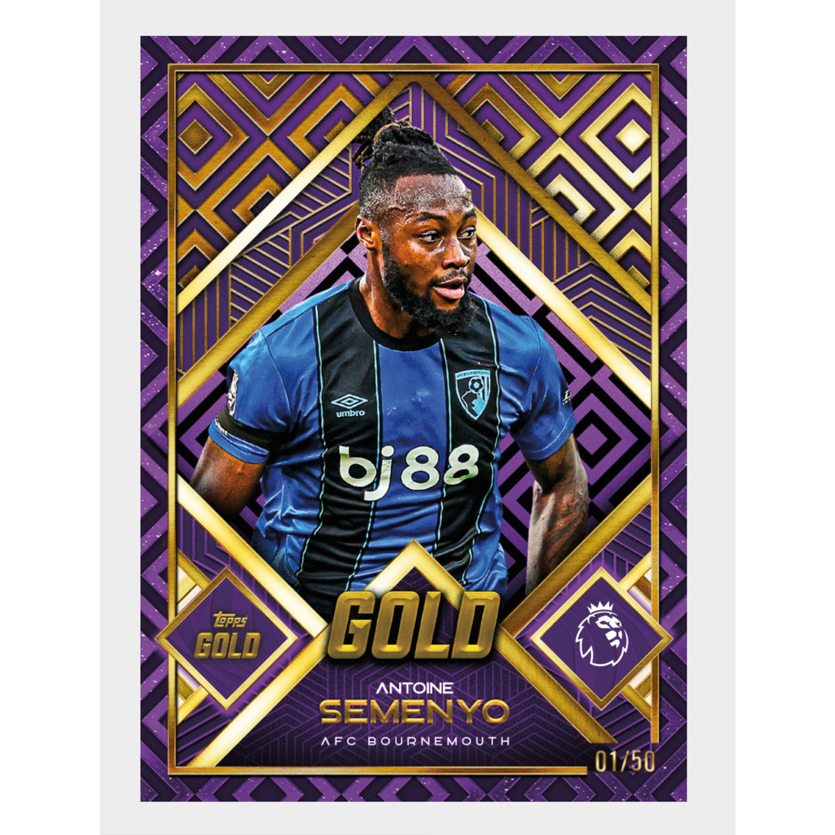 Topps Premier League Gold 2025/26 Sealed Box 2 Autographs + 2 Parallels per box!