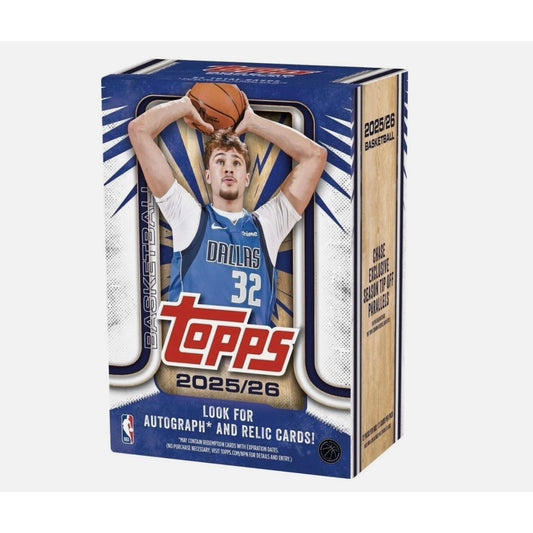 2025-26 TOPPS NBA BASKETBALL VALUE BOX SEALED! 7 packs. 12 cards per pack!