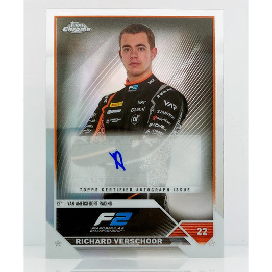 RICHARD VERSCHOOR - 2023 Topps Chrome F1 - Refractor Auto