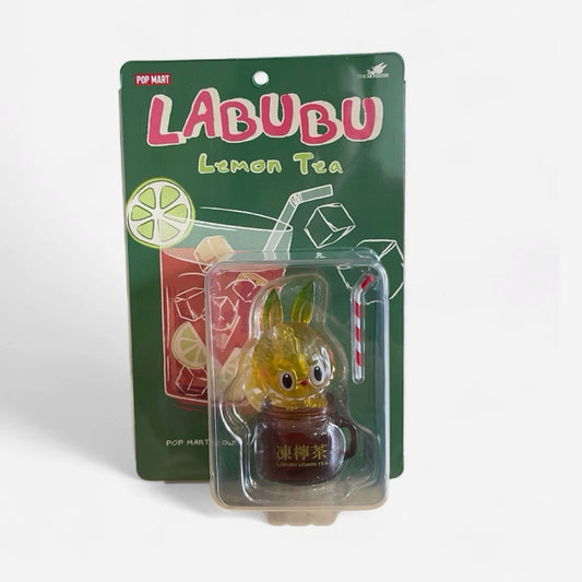 POP MART LABUBU LEMON TEA FIGURE AUTHENTIC 100%