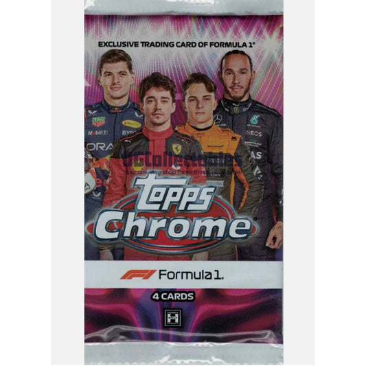 2023 TOPPS CHROME FORMULA 1 RACING F1 SEALED HOBBY 1 x PACK