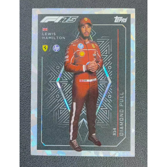 Topps F1 Turbo Attax 2025 Lewis Hamilton Diamond Pull #314