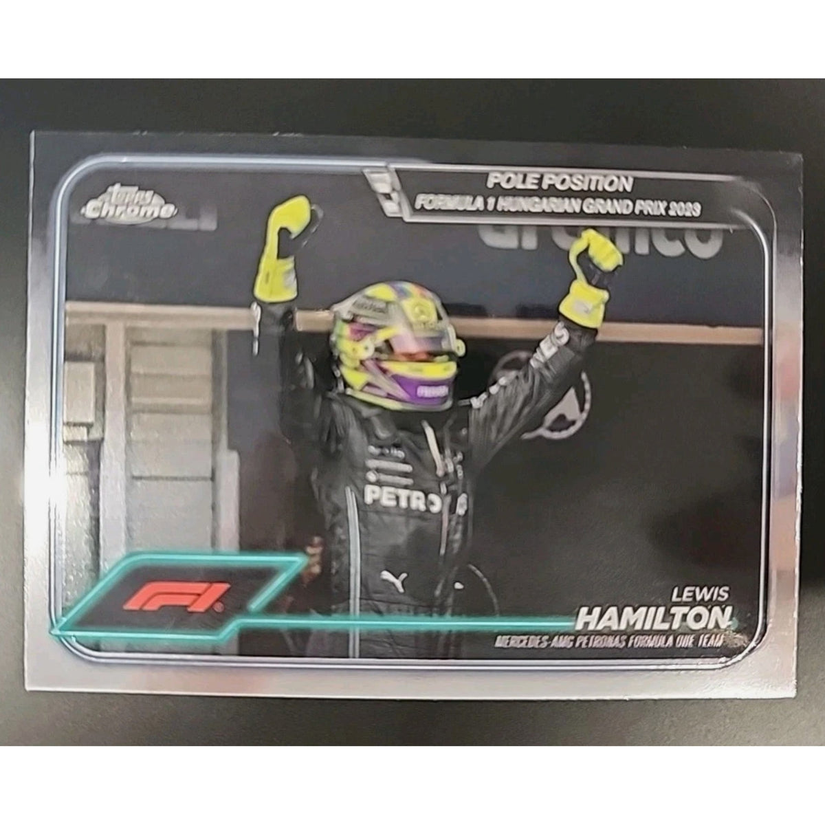 Lewis Hamilton Topps Chrome F1 24 Pole Position #158