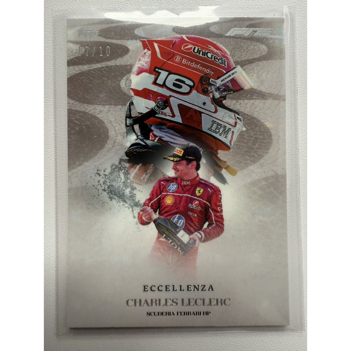 Topps F1 Eccellenza 2025 Charles Leclerc La Passione 07/10