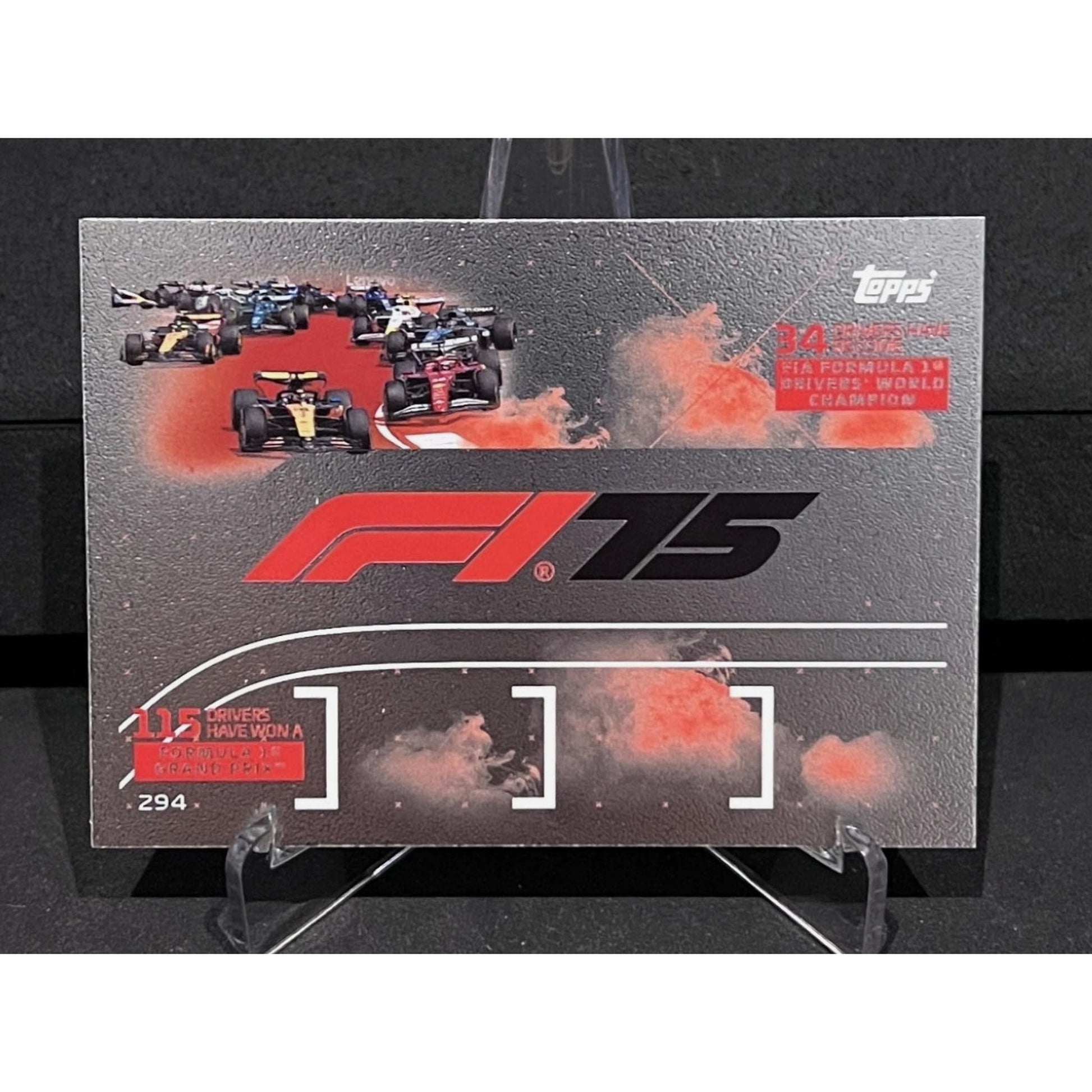 Topps F1 Turbo Attax 2025 F1 Logo 75 Year Anniversary #294