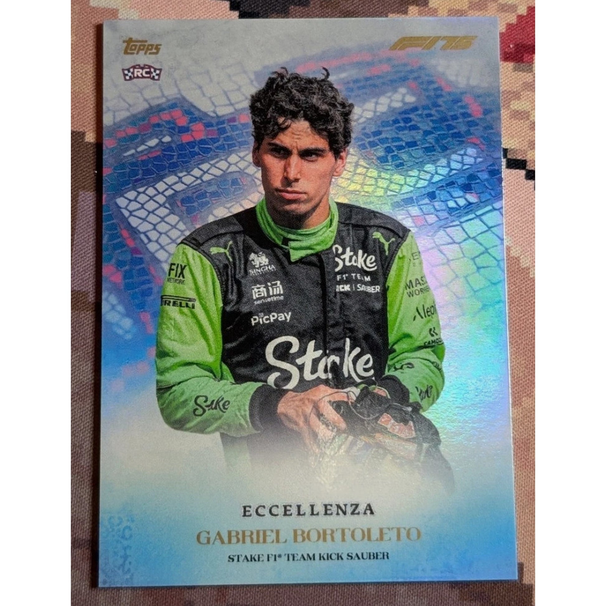 Topps Formula 1 Eccellenza 2025 Gabriel Bortoleto Rookie Card RC Esordienti
